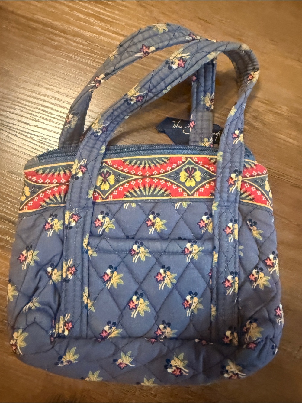 Vera Bradley retired teeny Mini Doll Betsy quilted Handbag Purse Emily pattern